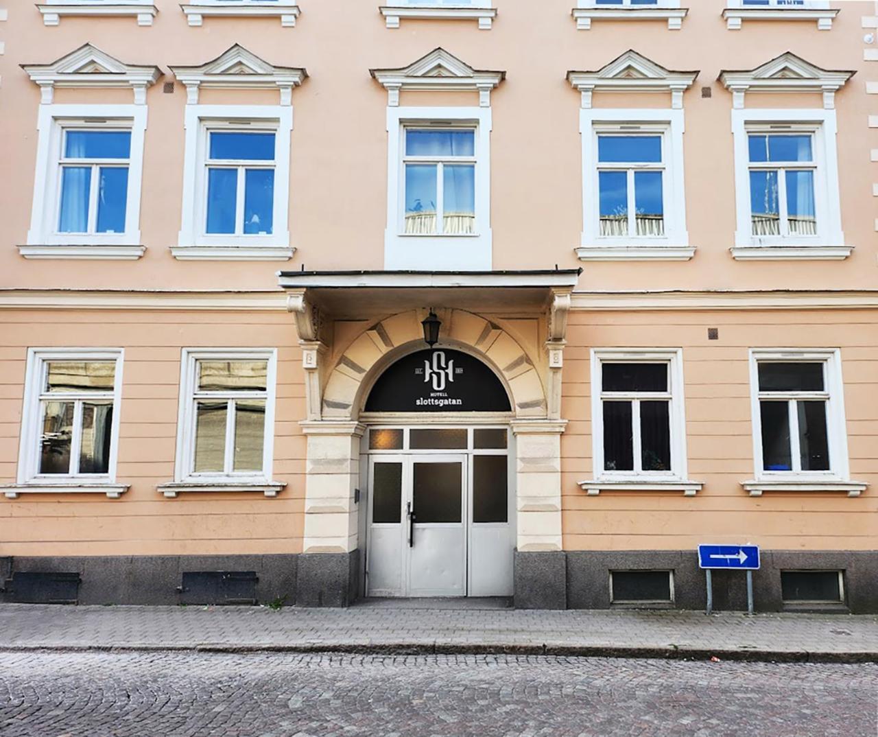 Hotell Slottsgatan Оскарсгамн Екстер'єр фото